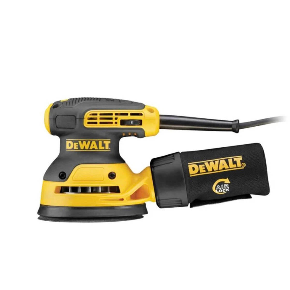 DEWALT Random Orbit Sander 125mm DWE6423 2.6 mm Variable Speed Dust Collector - Image 2