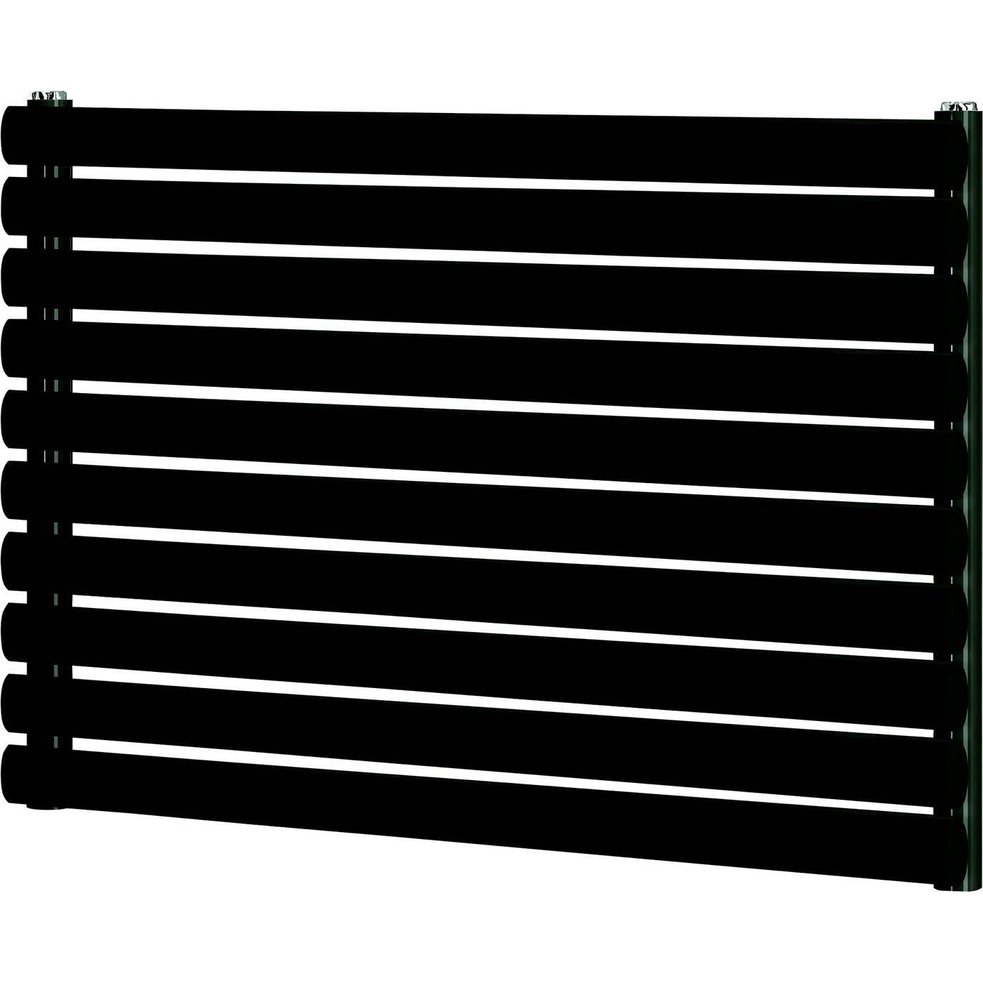 Blyss Designer Radiator Wickham Anthracite Horizontal 2189BTU (W)1000 x (H)600mm - Image 1