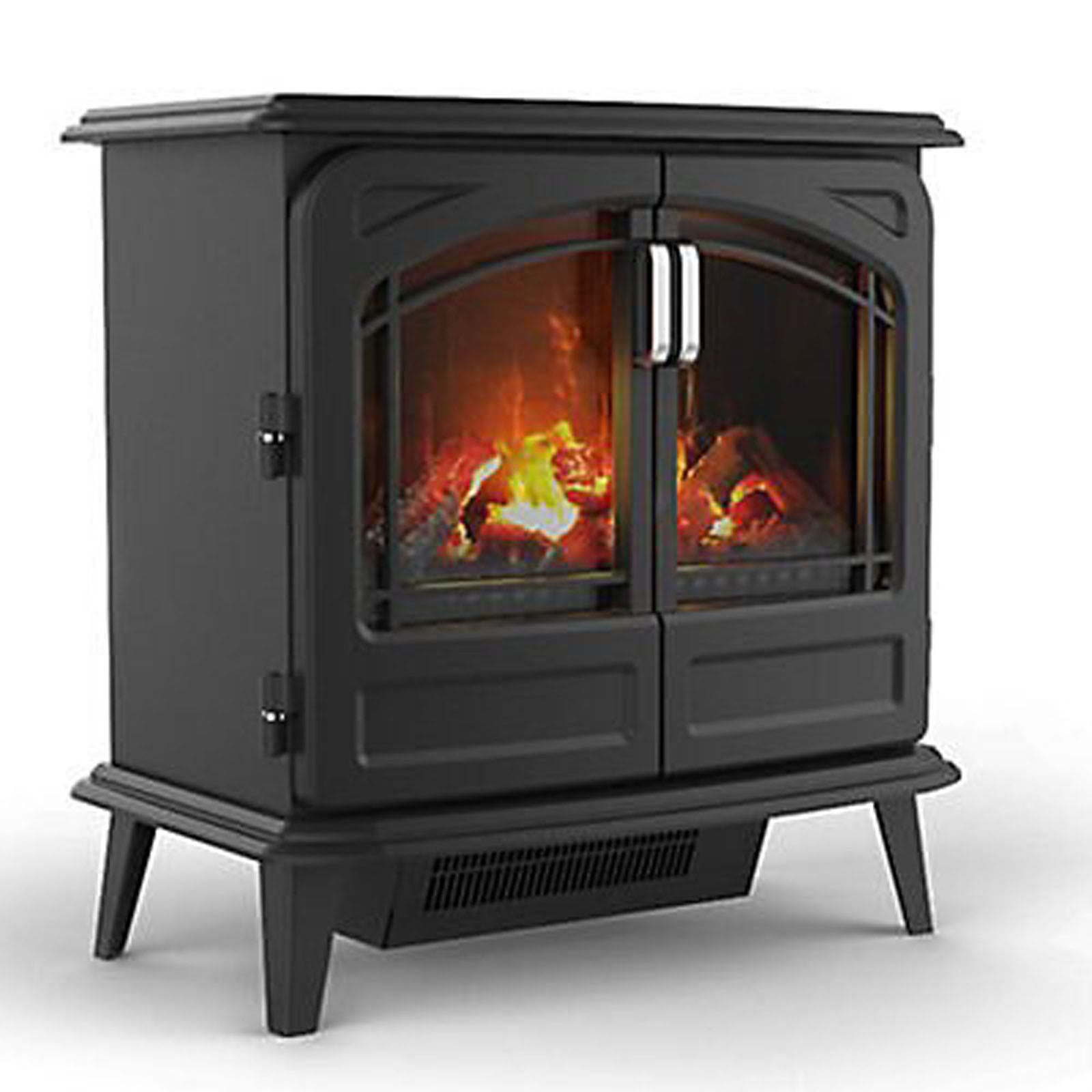 Dimplex Electric Fire Stove Heater Opti-myst Thermostat Remote Control Black 2kW - Image 1