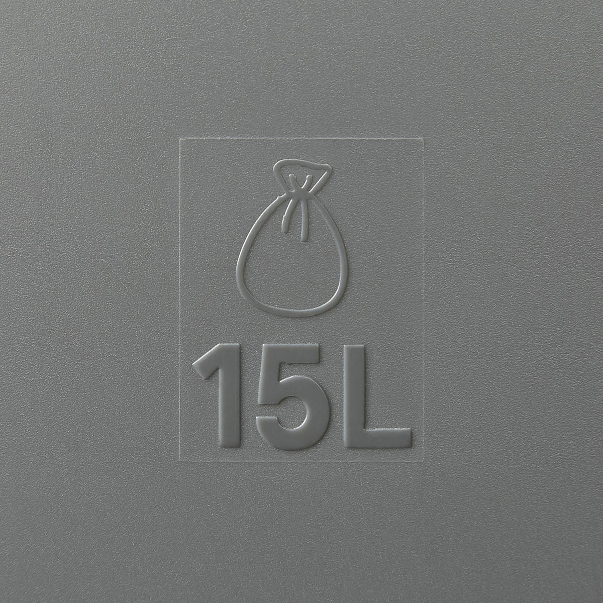 Kora Pedal Bin Kitchen Soft Close Anthracite Internal Container Metal 14L - Image 2