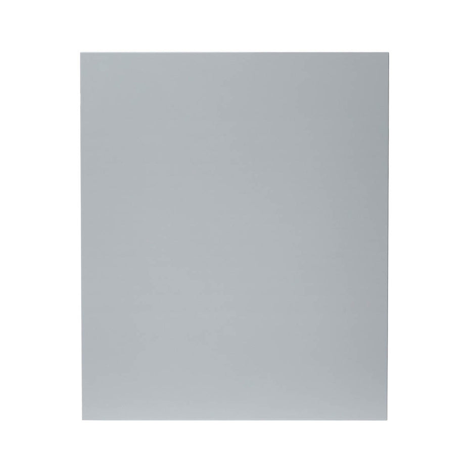 Kitchen Cabinet Door High Gloss Grey Slab Highline (W)600mm (H)715mm (T)18mm - Image 1