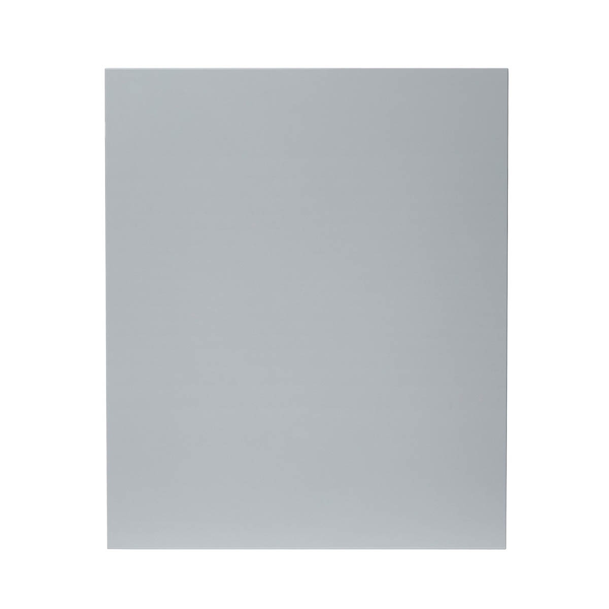Kitchen Cabinet Door High Gloss Grey Slab Highline (W)600mm (H)715mm (T)18mm - Image 1