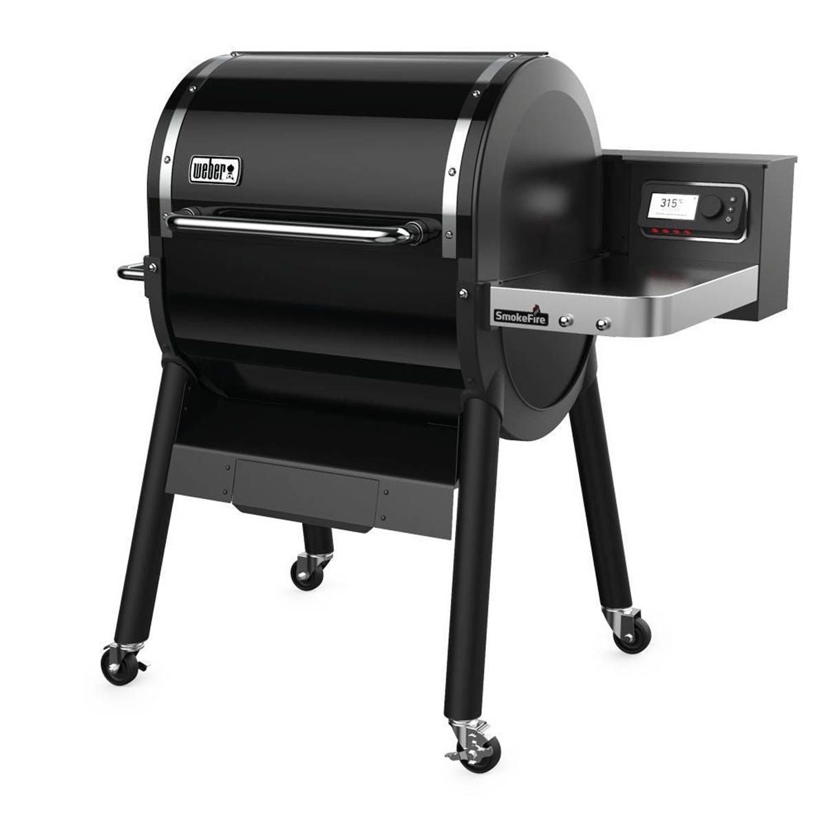 Weber Barbecue BBQ SmokeFire EX4 Wood Pellet Grill Wheeled With Night Light - Image 4