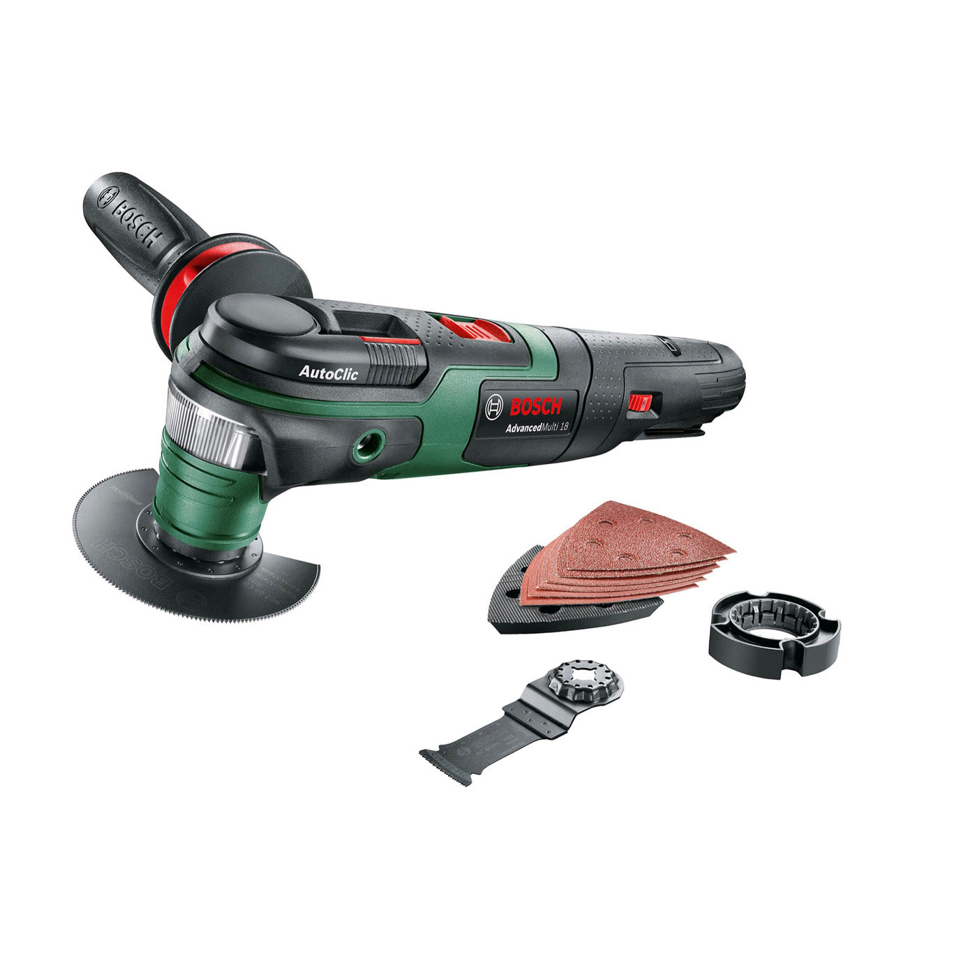 Bosch Multi Tool Cordless Advanced Variable Speed Work Light Soft Grip 18V - Image 2