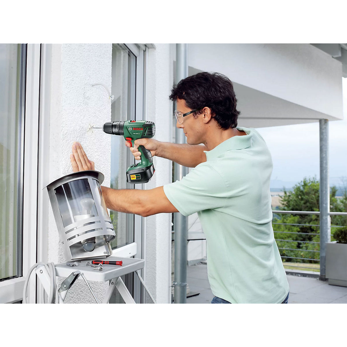 Bosch Cordless Combi Drill PSB 1800 LI-2 18V 1.5Ah Li-Ion Soft Grip Compact - Image 5