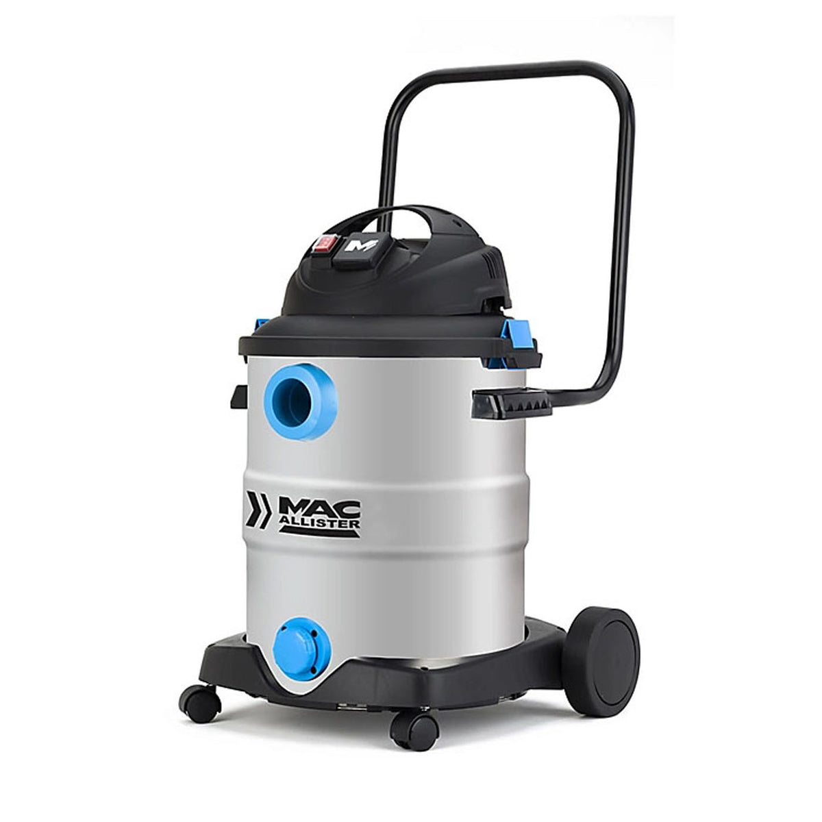 Mac Allister Wet And Dry Vacuum Cleaner Cylinder Hoover Blower Wheeled 40L 1100W - Image 2