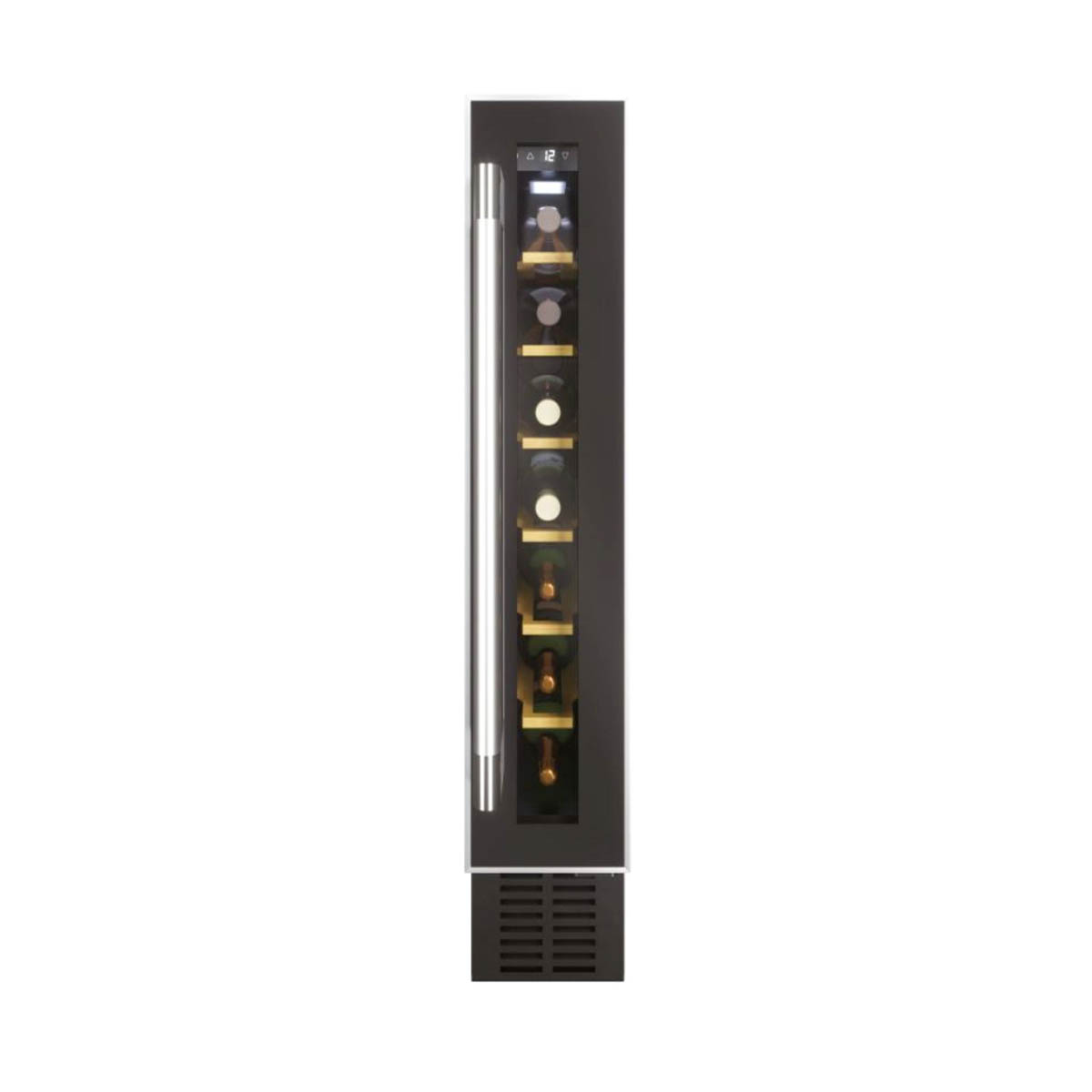 Hoover Wine Cooler Fridge Black HWCB15 UK/1 Holds 7 Bottles Reversible Door - Image 2