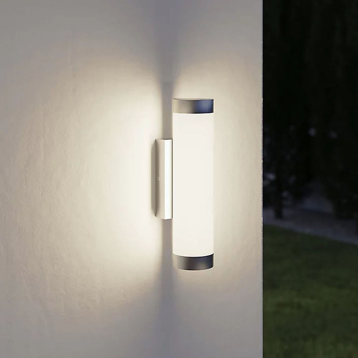 Outdoor Wall Light LED Neutral White Stainless Steel Waterproof Contemporary - Image 2