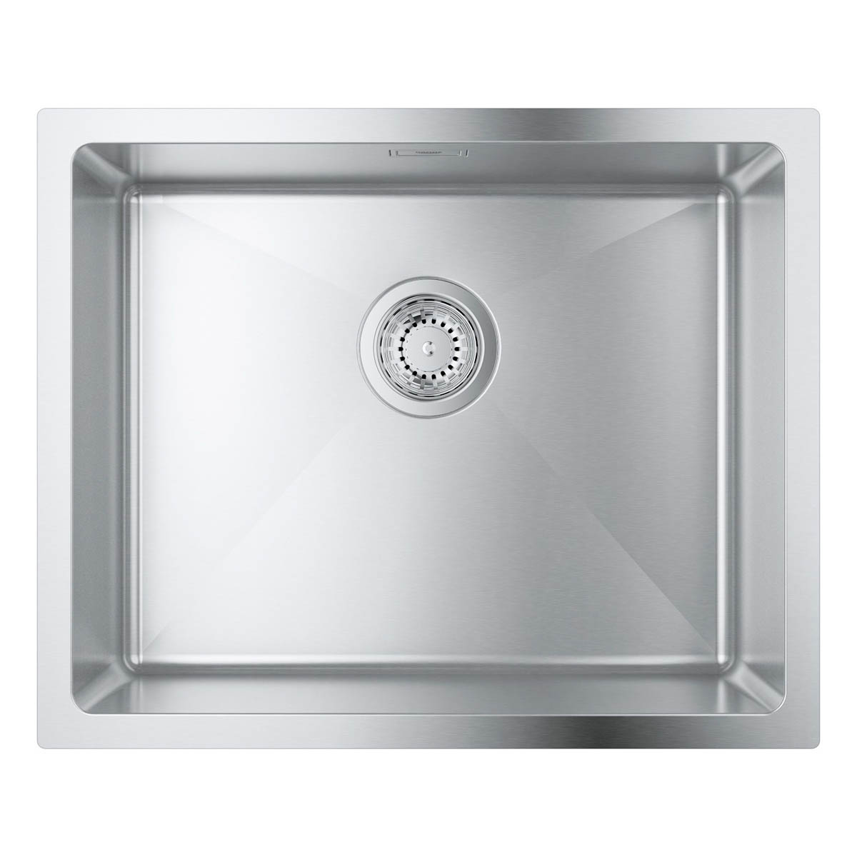 Grohe K700U Stainless steel 1 Bowl Kitchen sink 450mm x 550mm - Image 1