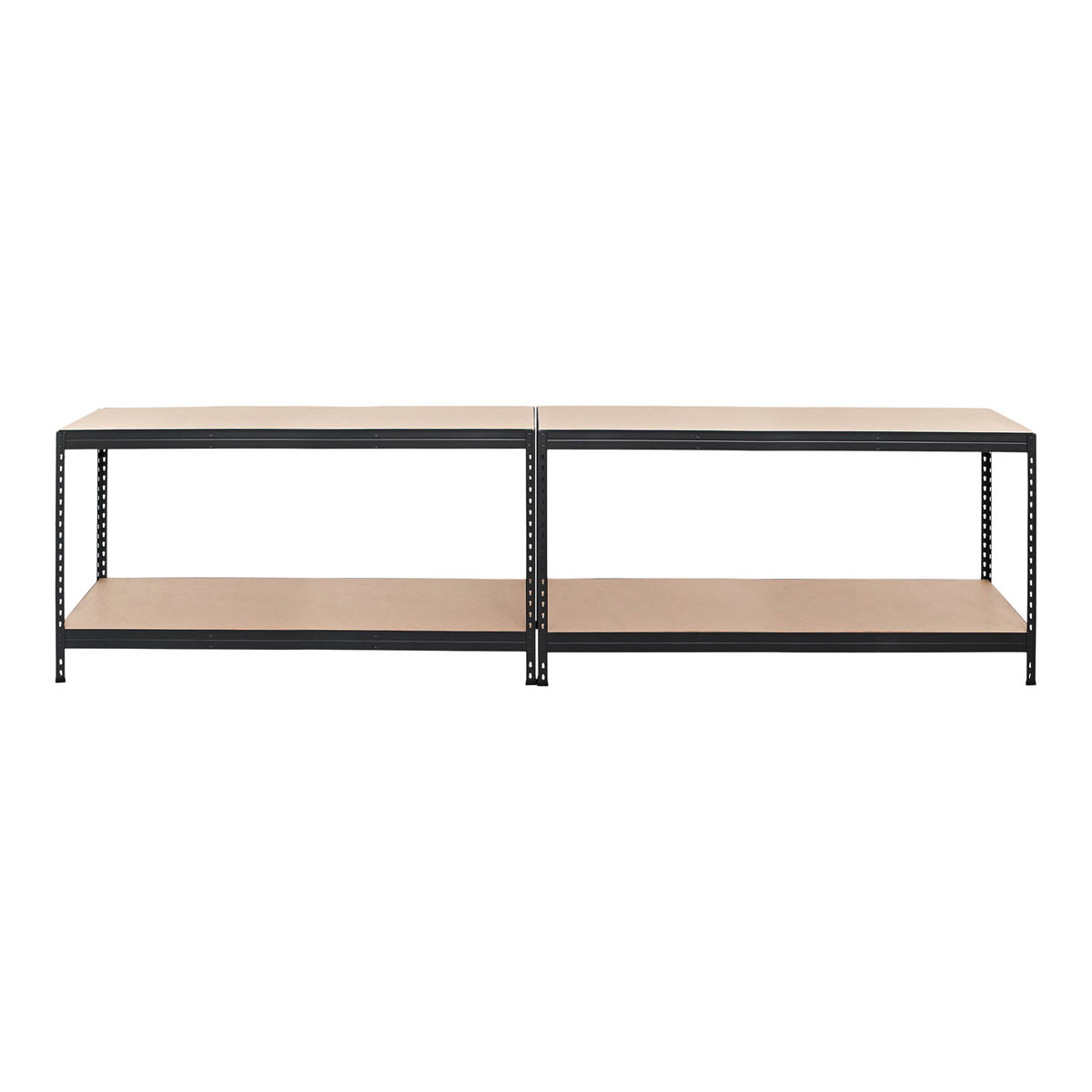 Garage Shelving Unit Storage System 4 Shelf HDF Steel (H)1800 (W)1656 (D)600mm - Image 4