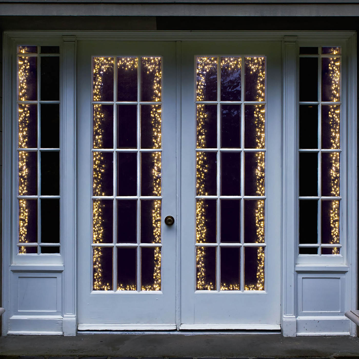 Cluster LED String Lights Christmas Home Festive Decoration 2000 Warm White 25M - Image 3