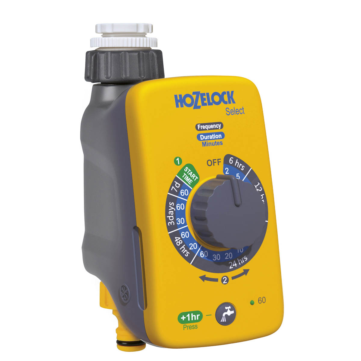 Hozelock Watering Timer Select Controller Manual Battery Powered Outdoor - Image 1