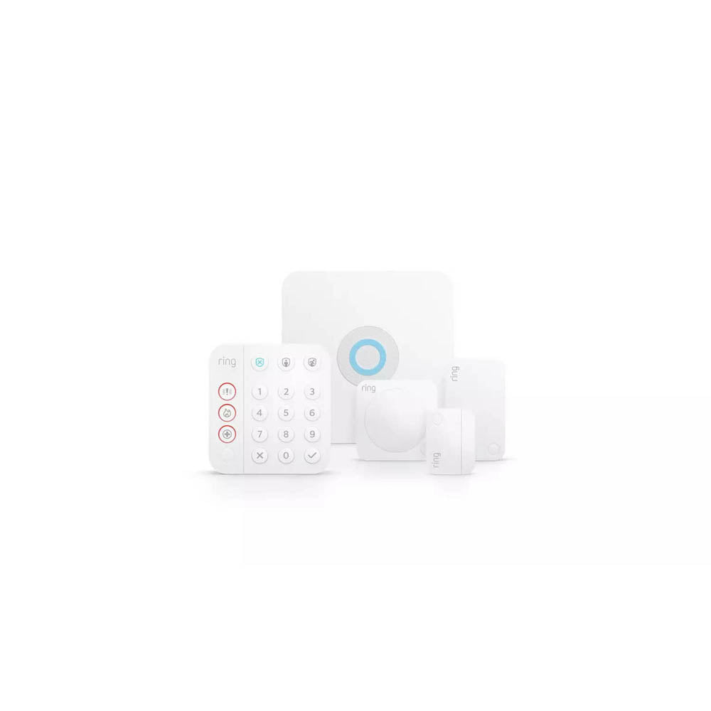 Ring Alarm Kit 2nd Generation 5 Piece Home Security Motion Detector Indoor WiFi - Image 1