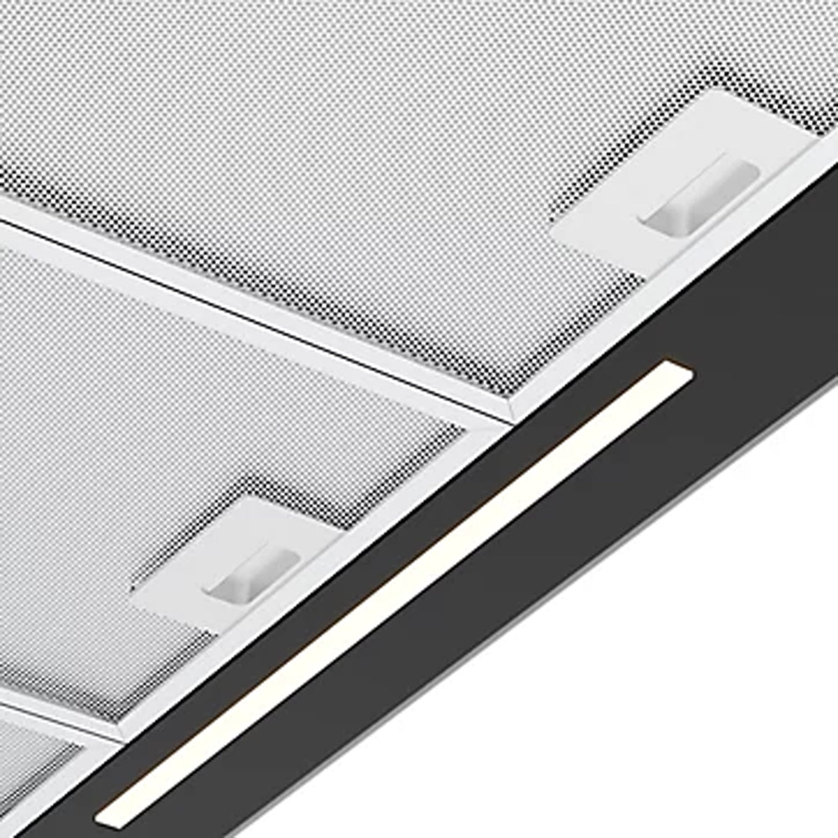 Chimney Cooker Hood Black Steel And Glass GHAGRO90 Touch Control (W)89.8cm - Image 5