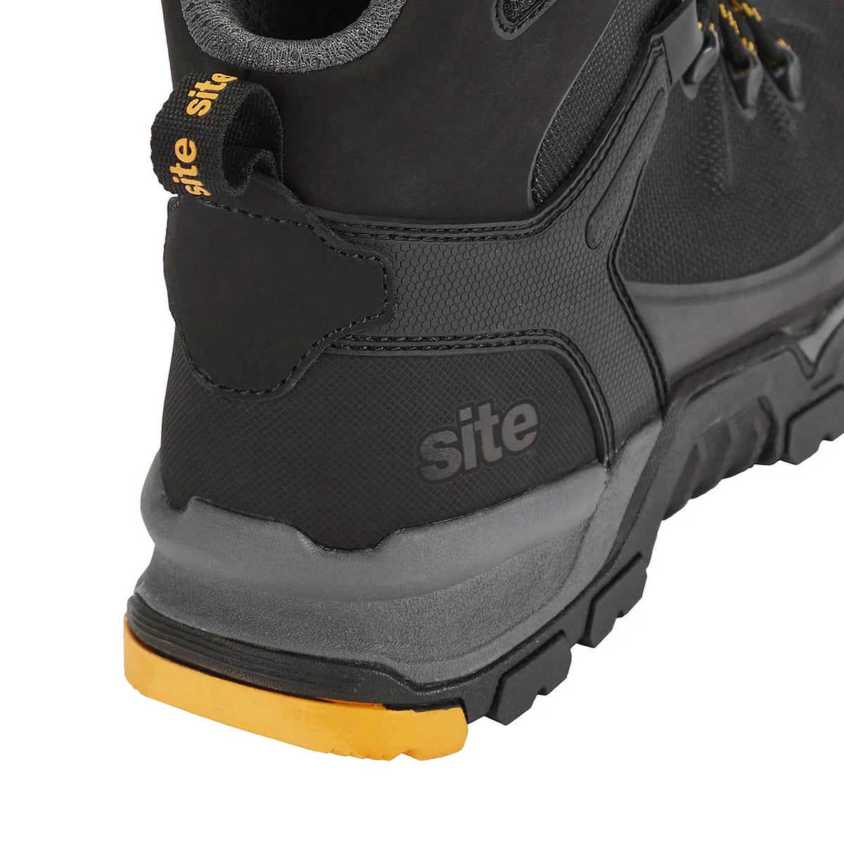 Site Safety Boots Black S3 SRC Aluminium Toe Work Shoes Size 11 Densham - Image 3
