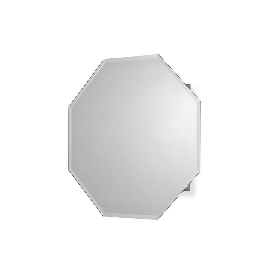 Croydex Bathroom Cabinet Wall Mounted Mirrored Single Door (H)500(W)500(D)11cm - Image 1