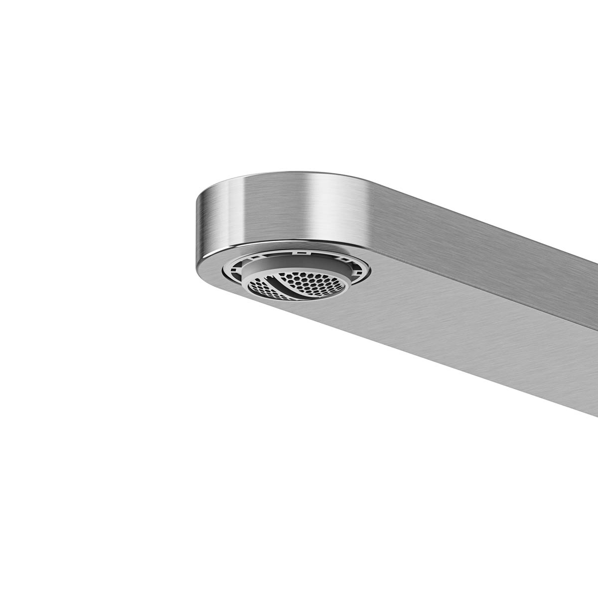 Kitchen Tap Mixer Stainless Steel Single Lever Swivel Spout Contemporary Faucet - Image 4