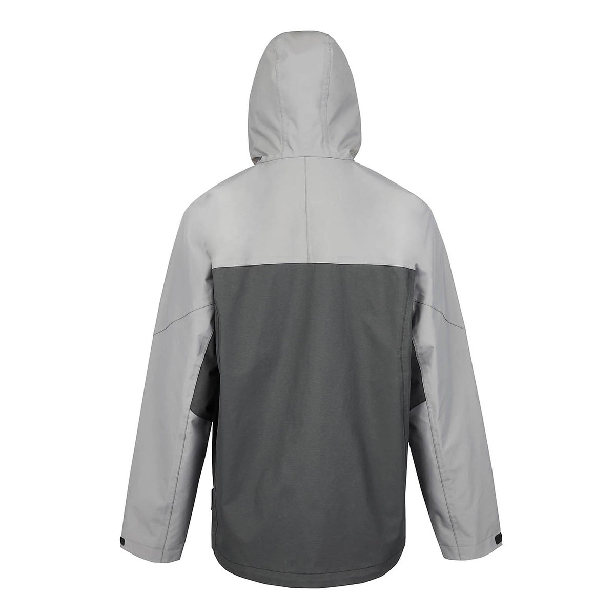 Site Messner Waterproof Work Jacket Black Grey Large Ripstop Workwear - Image 3