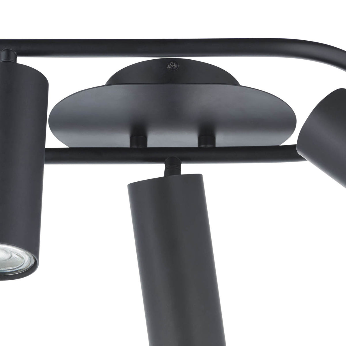 LED Ceiling Spot Light Multi Arm Matt Black Dimmable Adjustable Heads Metal - Image 4