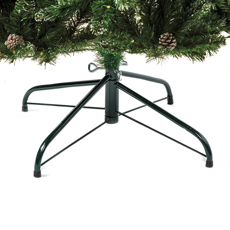 Christmas Tree Artificial Green Pre-lit Colour Changing LED Indoor Durable 6ft - Image 5