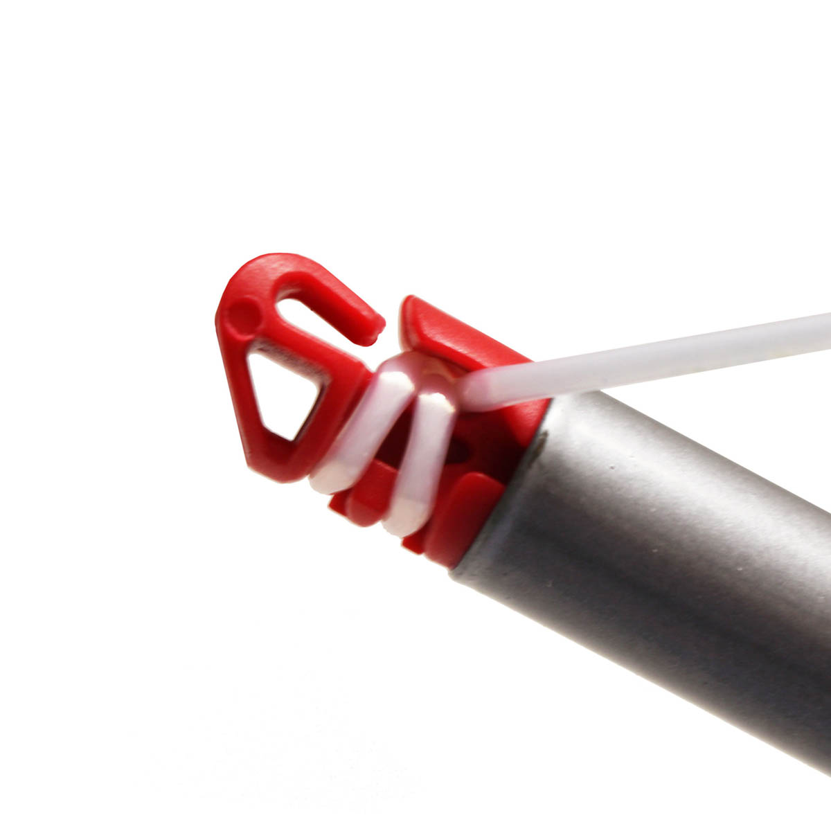 Clothes Airer Rotary Laundry Dryer Rack 4 Arm Grey Steel Outdoor Durable 50m - Image 4