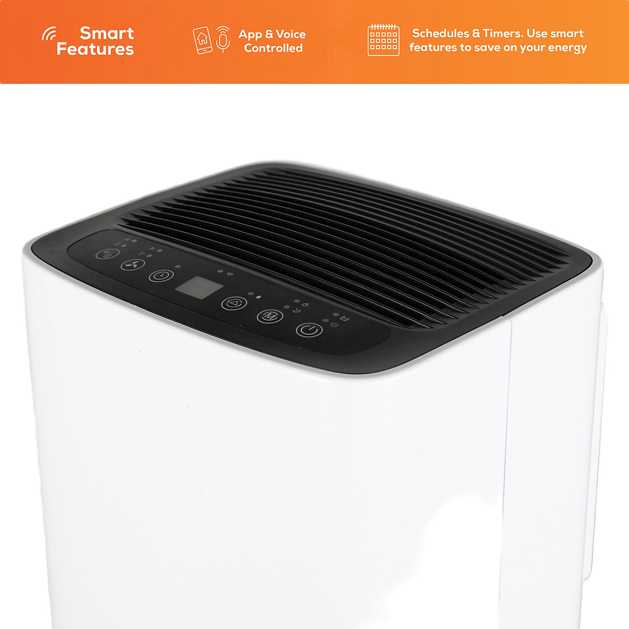 Smart Dehumidifier 12l/d White Hepa For Moisture Mould Extraction 3 Modes 185W - Image 7