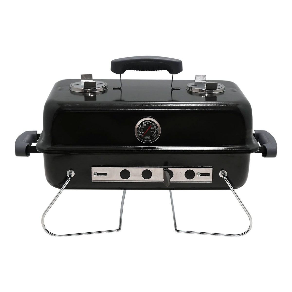 Habano Black Portable Charcoal Barbeque Folding Garden Picnic Grill BBQ Outdoor - Image 1