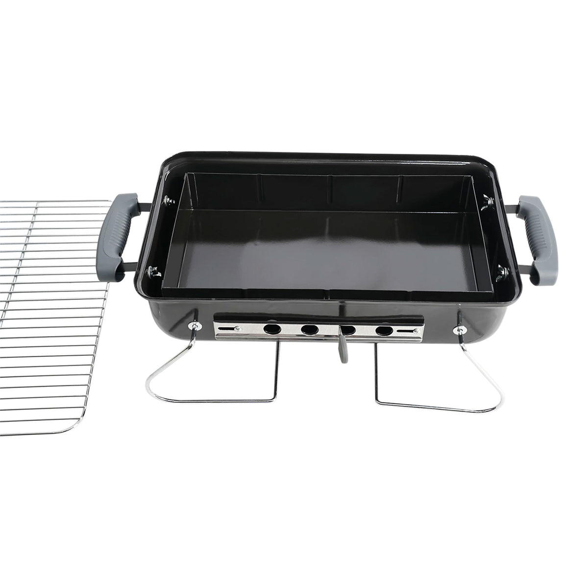Habano Black Portable Charcoal Barbeque Folding Garden Picnic Grill BBQ Outdoor - Image 3