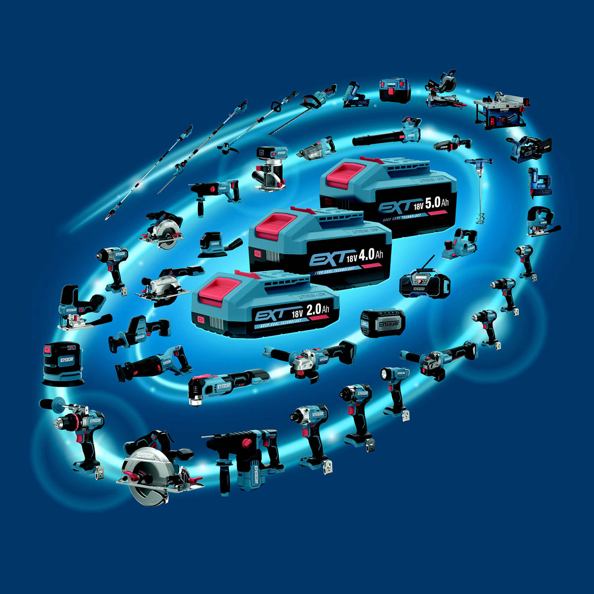 Erbauer Impact Driver Cordless ERI1093IPD Brushless 18V 1 x 4Ah Li-ion EXT - Image 7