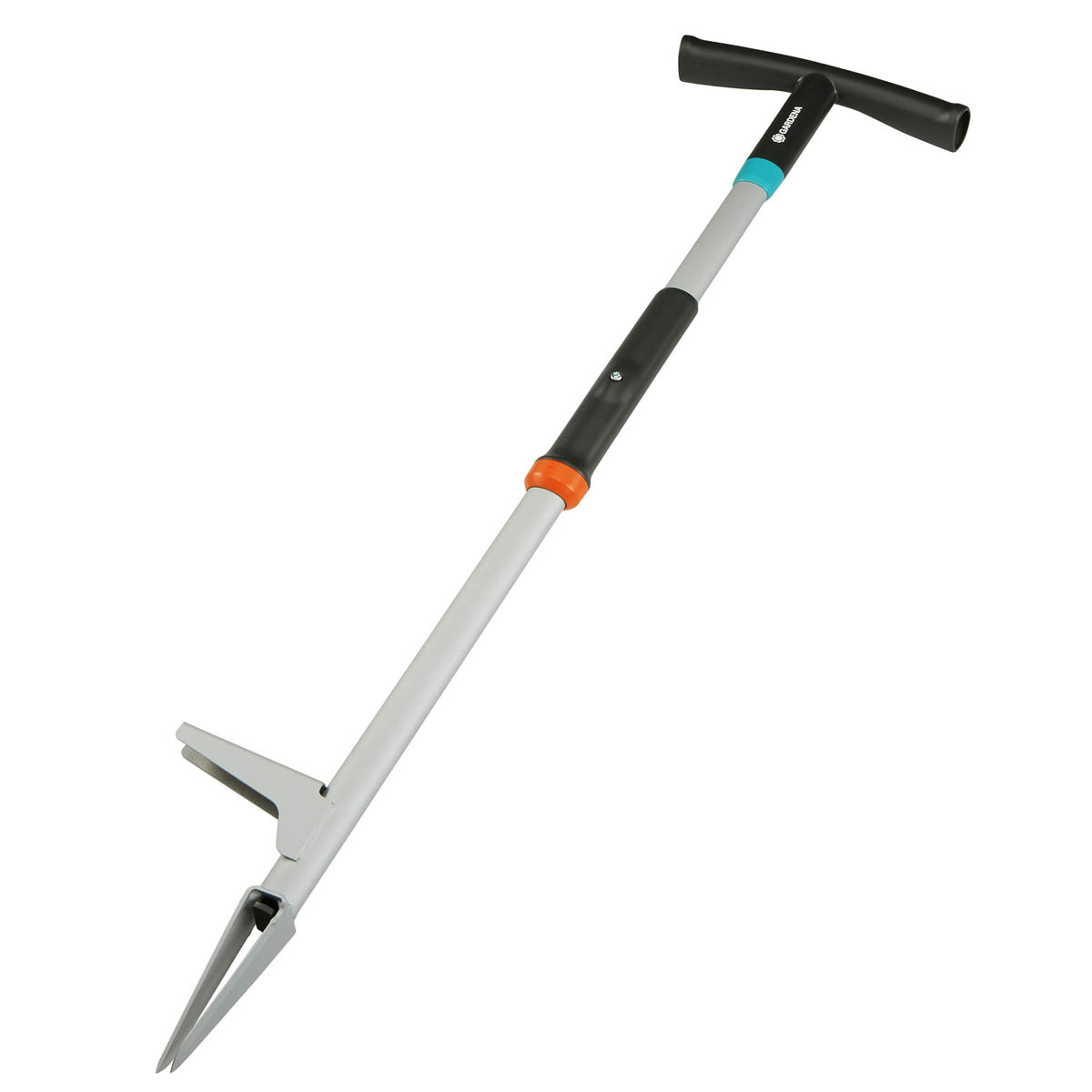 Gardena Weed Puller Claw Steel Head Plastic Handle Root Remover Tool 100cm - Image 1