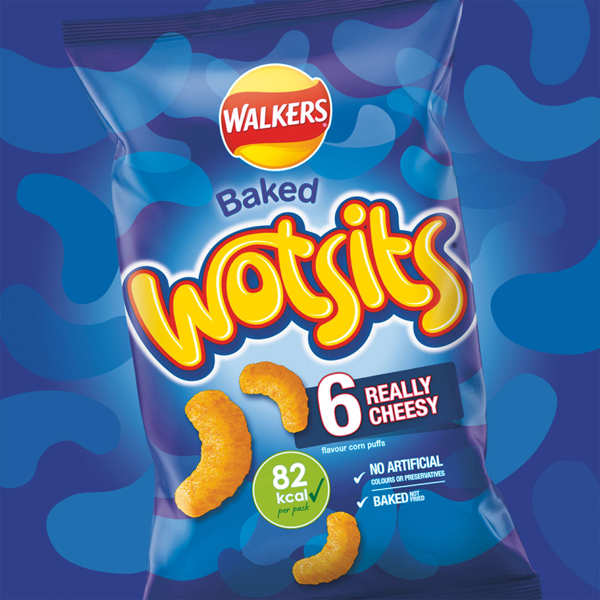 Walkers Crisps Baked Wotsits Really Cheesy Snacks 72 Bags x 16.5g - Image 4