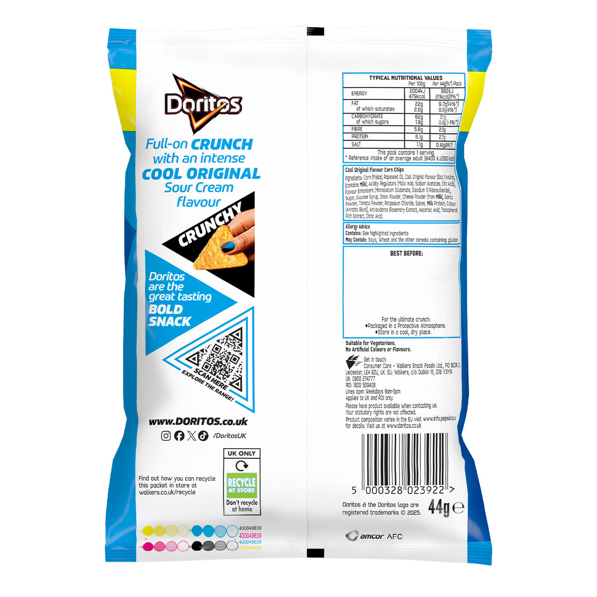 Doritos Tortilla Chips Tangy Cheese Chilli Heatwave Bundle 36 x 44g - Image 6