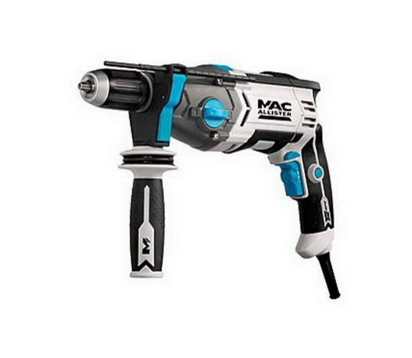 Mac Allister Hammer Drill SDS Plus Electric MEHD900 Auxiliary Handle 900W 240V - Image 1
