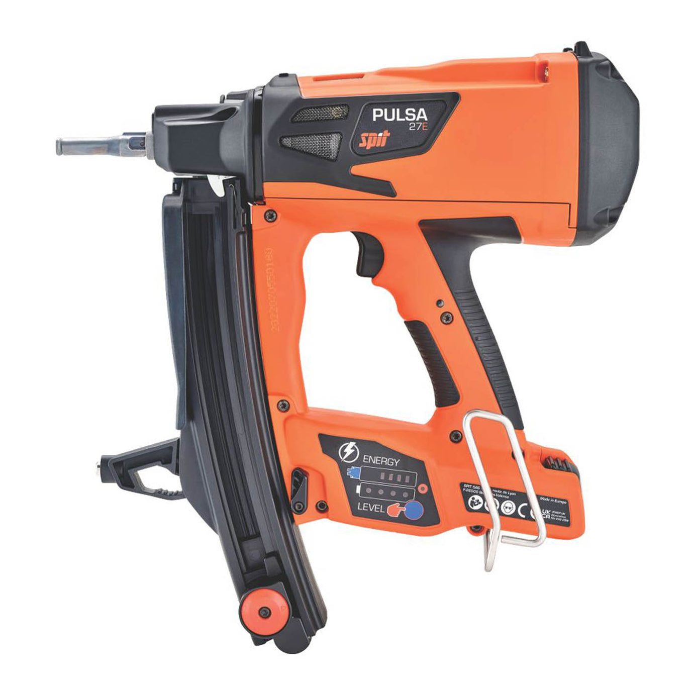 Spit Gas Nail Gun Cordless 3.7V 2.5Ah Li-Ion Pulsa27E Concrete Steel Pin Nailer - Image 2
