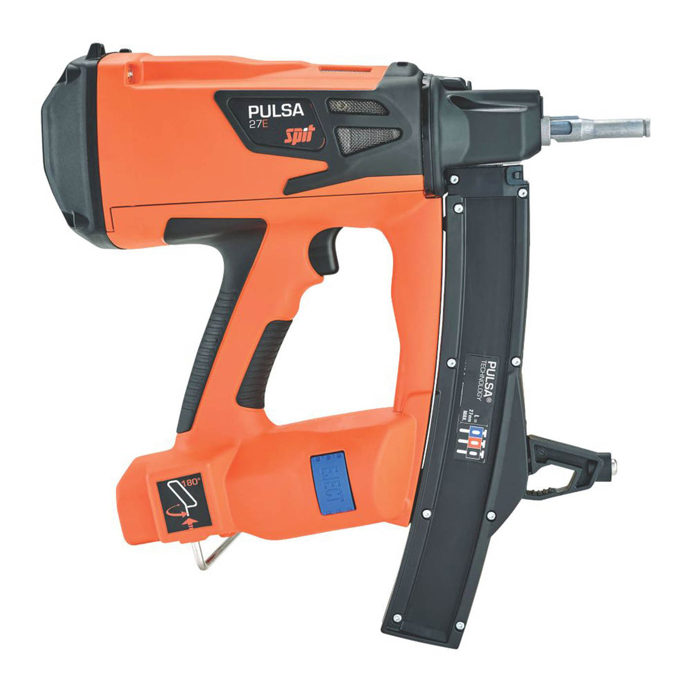 Spit Gas Nail Gun Cordless 3.7V 2.5Ah Li-Ion Pulsa27E Concrete Steel Pin Nailer - Image 4