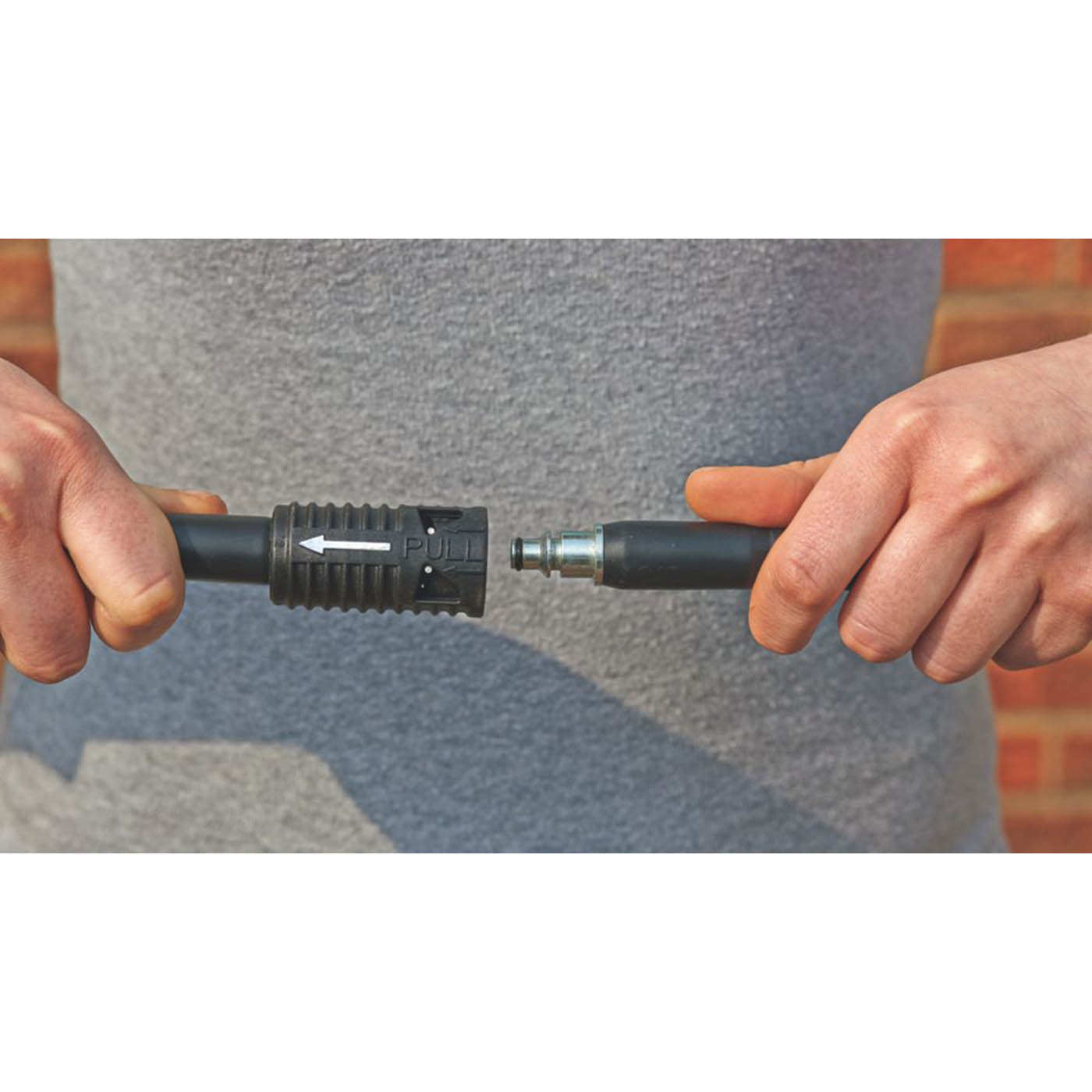 Bosch Extension Hose Black High Pressure Push Fit Connection 9.5mm x 6m - Image 4