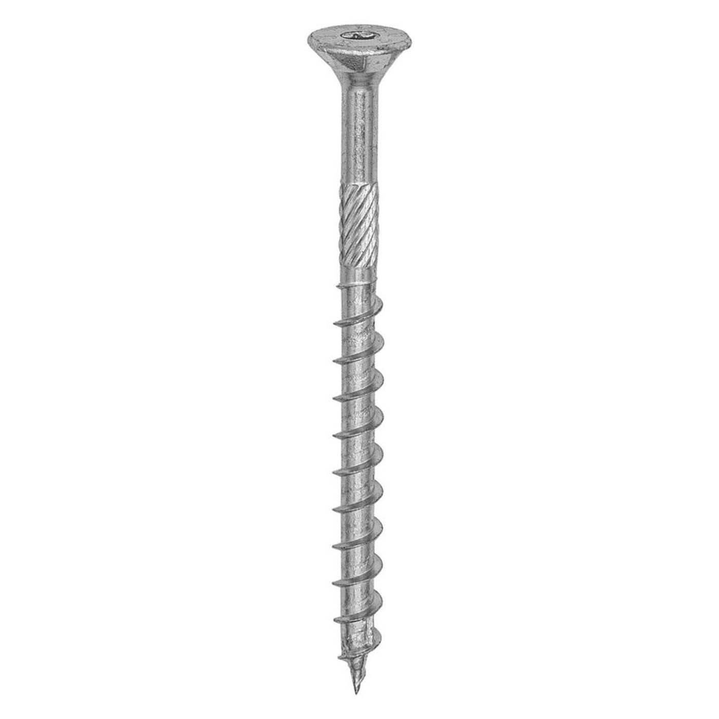 Rawlplug Woodscrews Countersunk Self Drilling Carbon Steel 6mm x 80mm 100 Pack - Image 2
