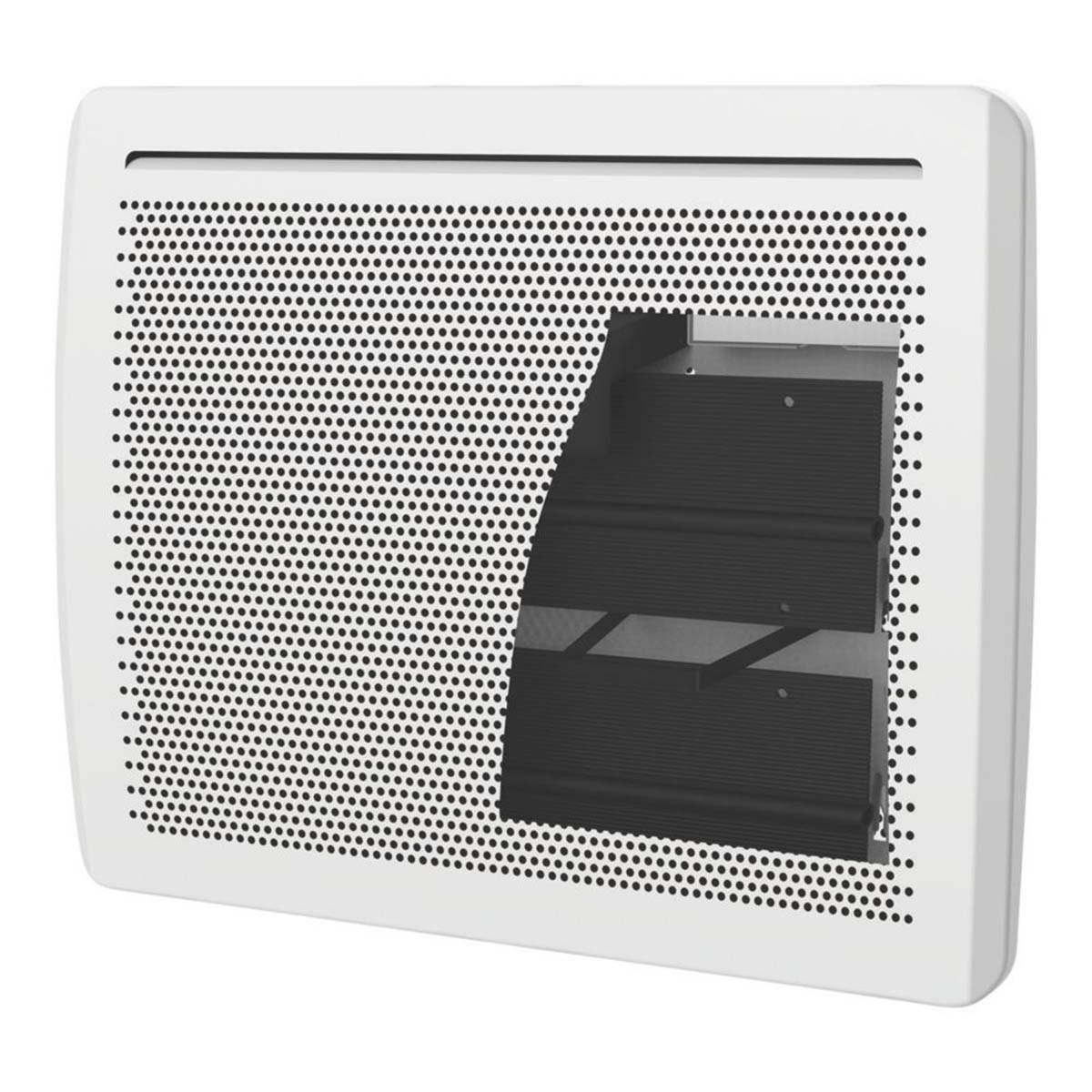 Blyss Panel Heater Electric Radiant Wall Mounted White 450 x 564mm 1000W 3410BTU - Image 3