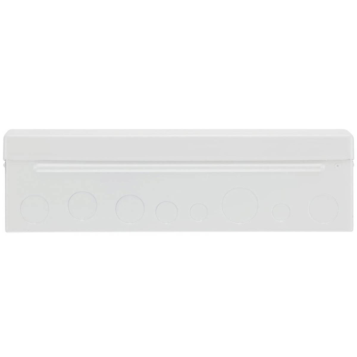 British General Consumer Unit Main Switch with SPD 9-Module 8-Way Part-Populated - Image 4