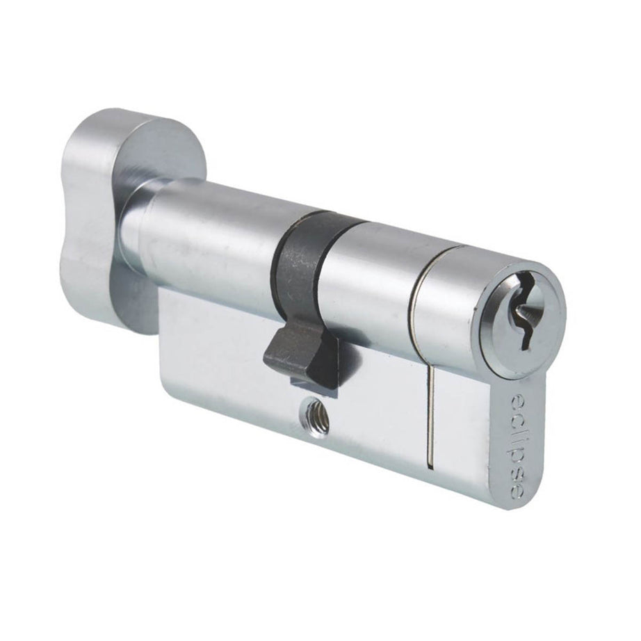 Smith & Locke Euro Sashlock Lever on Rose Door Kit Set Satin Silver Fire Rated - Image 3