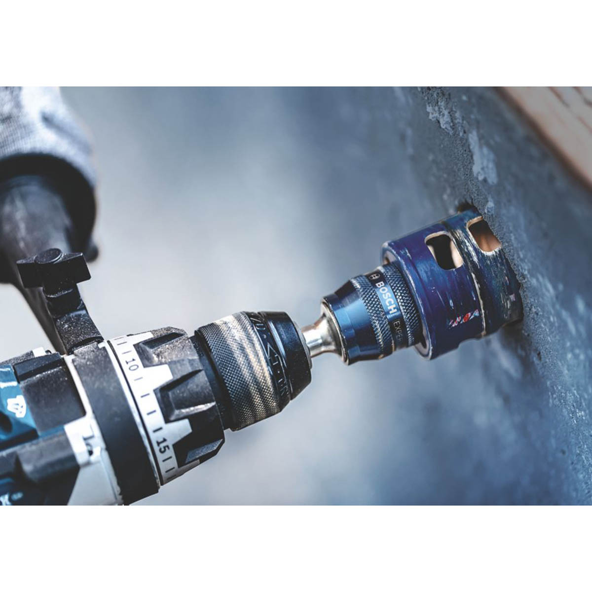 Bosch Holesaw 92mm Expert Drill Bit Softwood Chipboard Brick Soft Tiles Plastic - Image 2