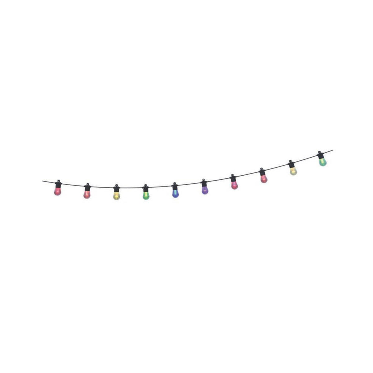 Calex 10m Outdoor LED Colour Changing Festoon Lights 13.9W 50lm - Image 2