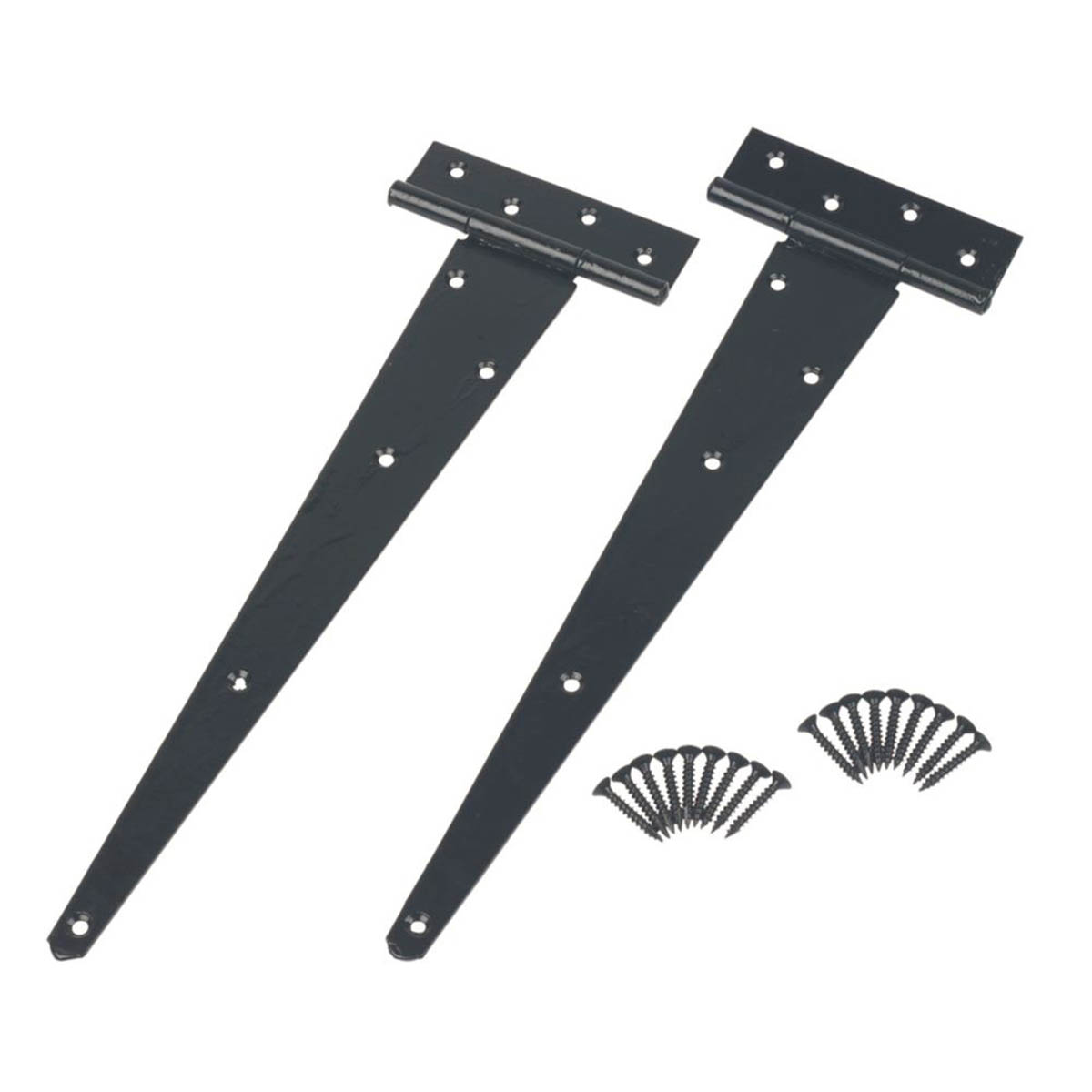 GateMate Tee Hinge Straight Premium Steel Black 150mm x 18" x 450mm 2 Pack - Image 2