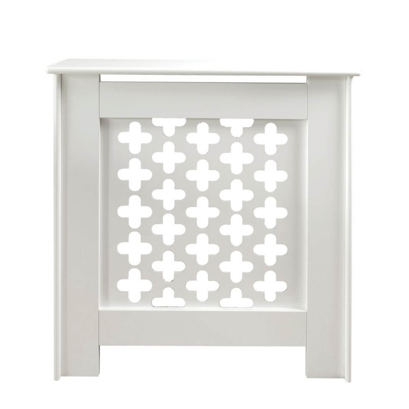 Victorian Radiator Cover White 820mm x 210mm x 868mm - Image 2