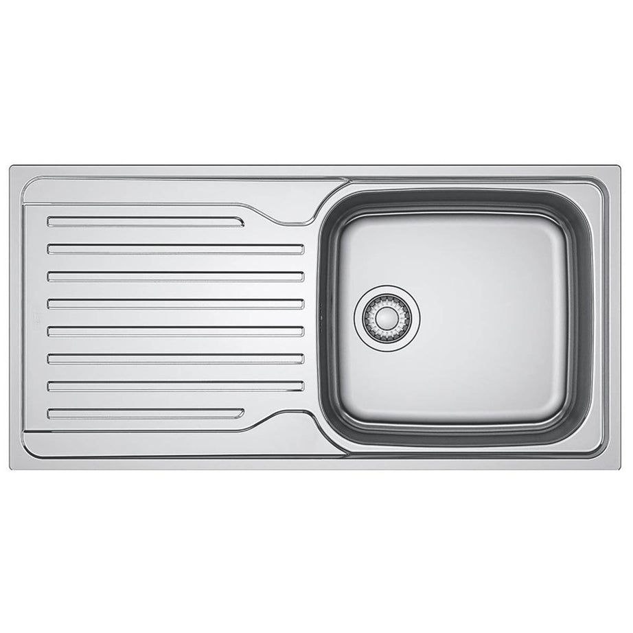 Franke Kitchen Sink Inset 1 Bowl Stainless Steel Reversible Drainer 1000 x 500mm - Image 1