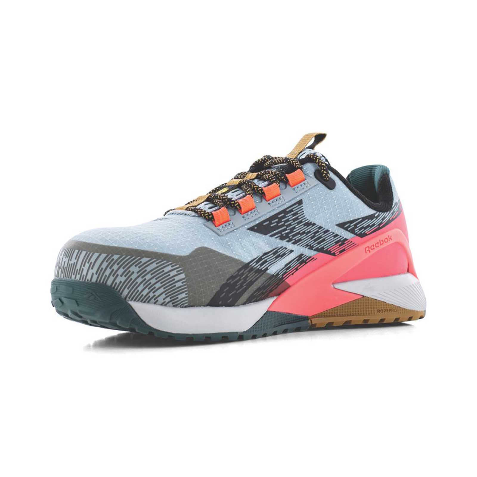 Reebok Safety Trainers Womens Wide Fit Grey Pink Metal Free Composite Toe Size 8 - Image 5