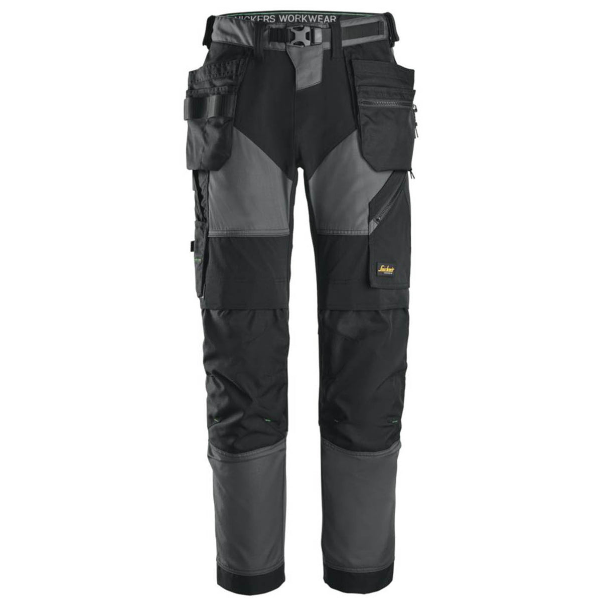 Snickers Work Trousers Mens Regular Fit Grey Stretch Multi Pockets Cargo 36W 30L - Image 1