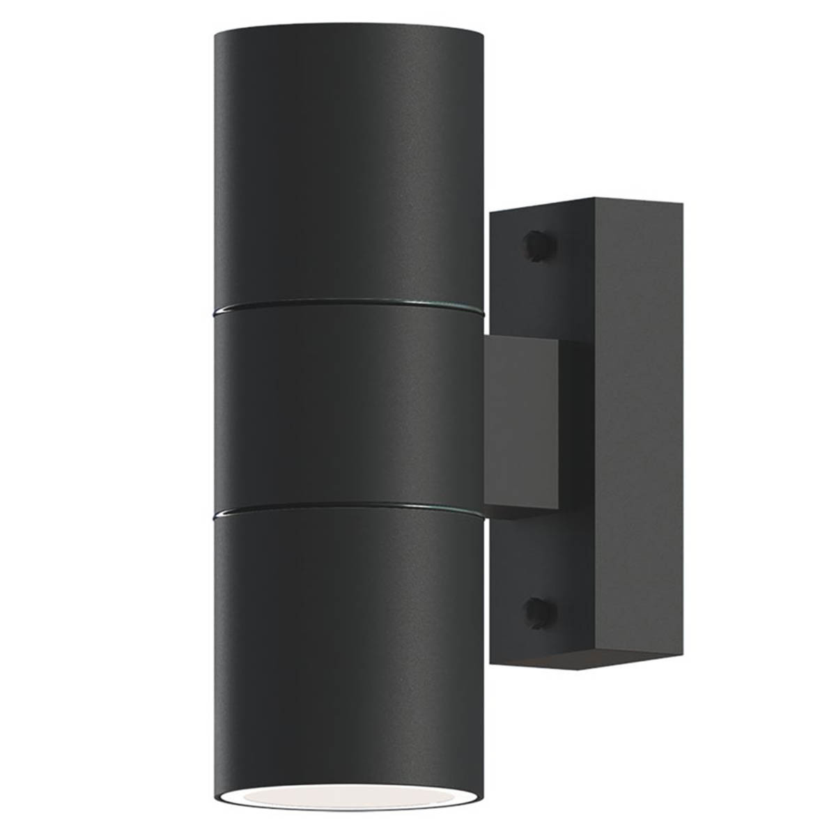 Calex Turin Outdoor Up & Downlight Black - Image 1