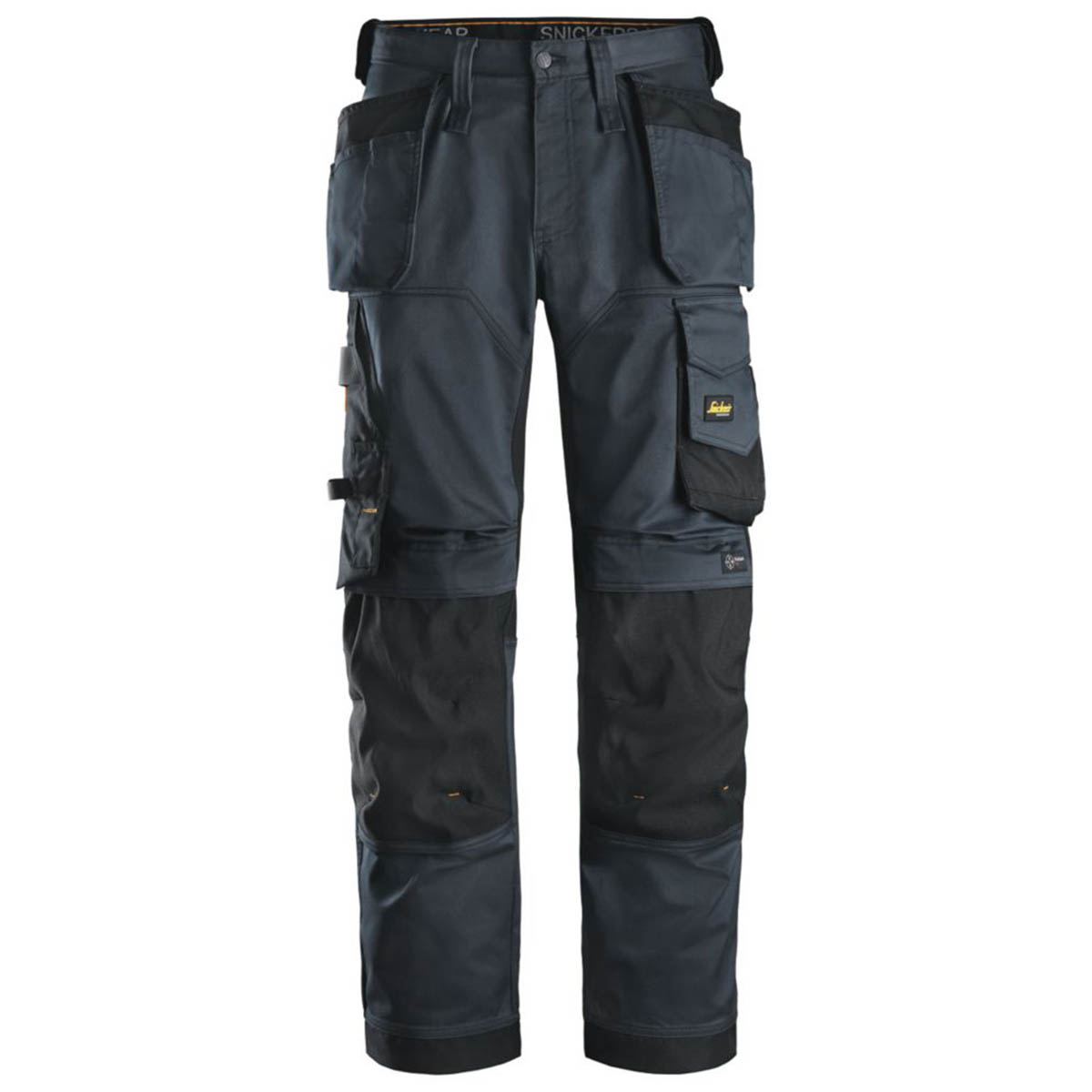 Snickers Work Trousers Mens Relaxed Fit Grey Stretch Multi Pockets 30"W 30"L - Image 1