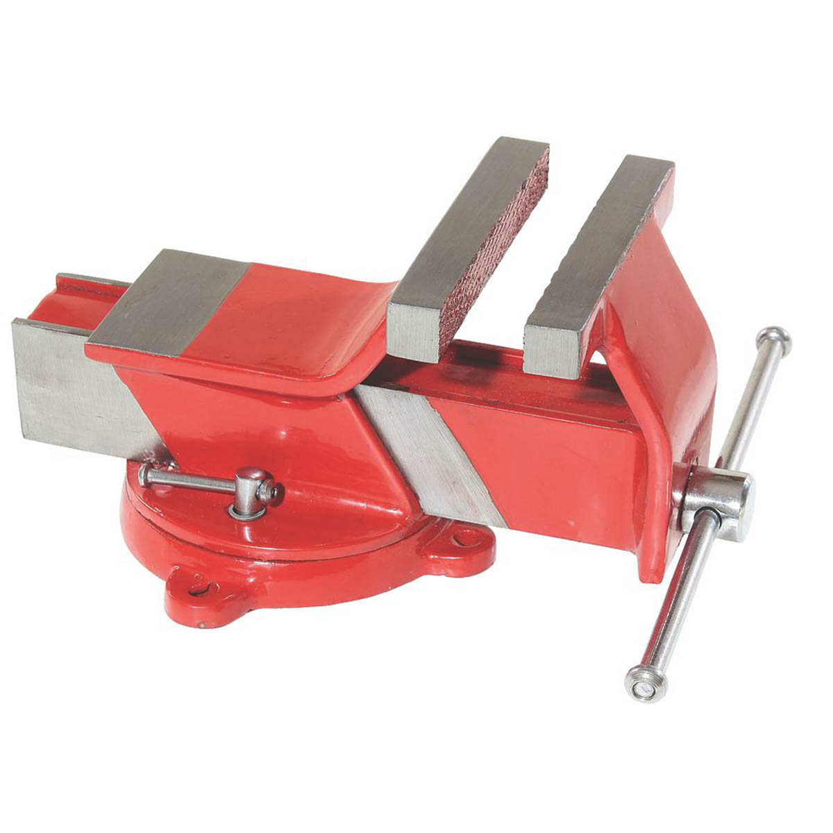 Workshop Vice Jaw Bench Steel Body 360° Swivel Base Deck-Mounted 5" Inch - Image 1